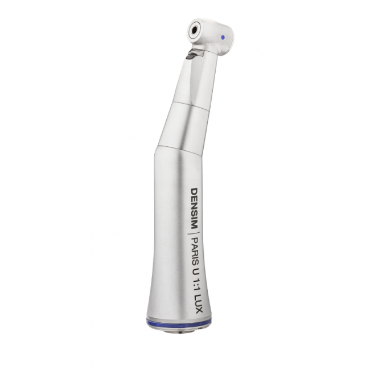 Densim Paris U 1:1 LUX - угловой наконечник со съемной головкой, керамическими подшипниками, со светом и титановым покрытием