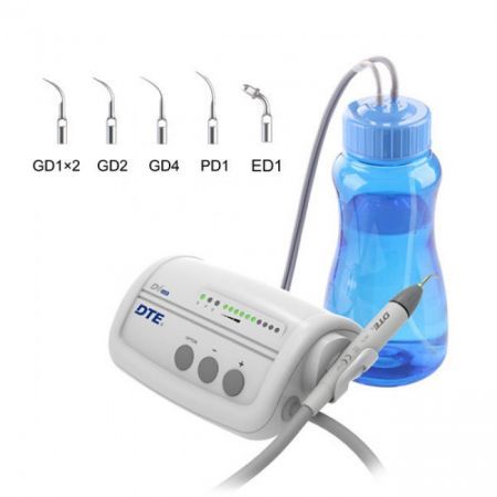 Woodpecker DTE-D6 - автономный ультразвуковой скалер, 6 насадок в комплекте