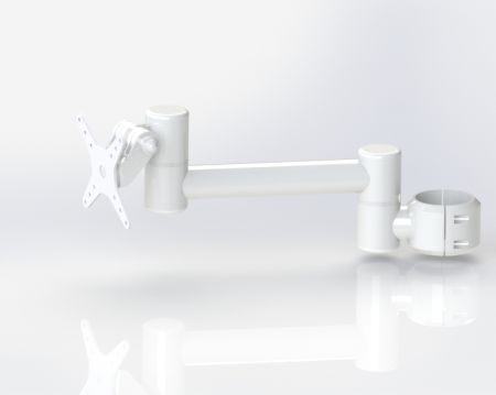 Медкрон DS-VIP-1 – кронштейн для стоматологической установки (провода скрыты)