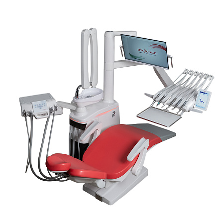 Miglionico NT — стоматологическая установка с верхней подачей инструментов