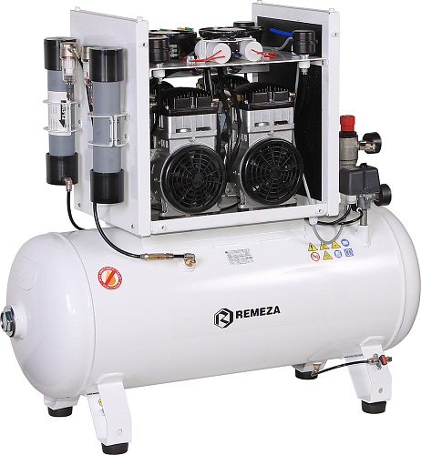 REMEZA KM-100.OLD20ТKД - Стоматологический безмасляный компрессор