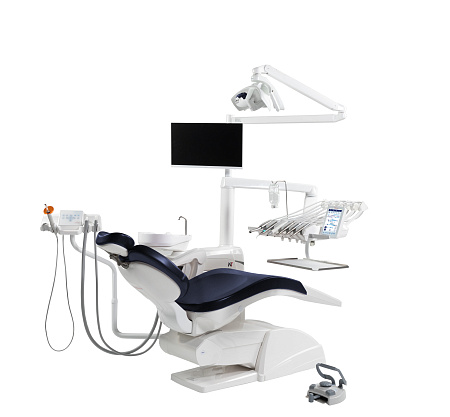 Miglionico NT — стоматологическая установка с верхней подачей инструментов