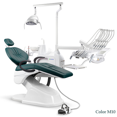 GreenMED S200 – Стоматологическая установка с мягкой обивкой и с верхней подачей