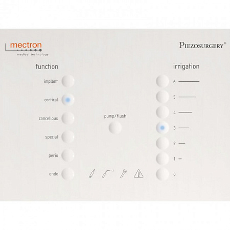 Mectron Piezosurgery White - ультразвуковой аппарат для костной хирургии в комплекте с наконечником с LED подсветкой