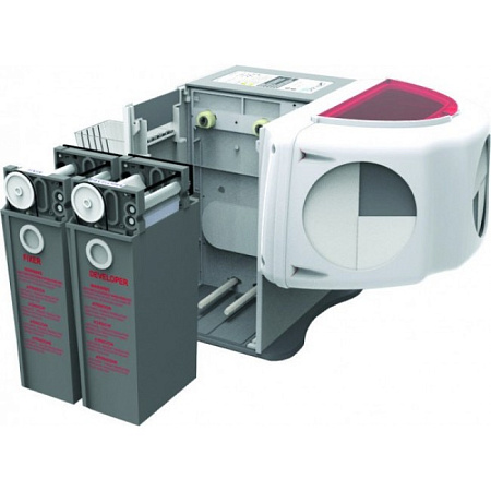 Velopex Sprint - автоматическая проявочная машина для интраоральных пленок, с загрузчиком дневного света, с системой подогрева растворов 