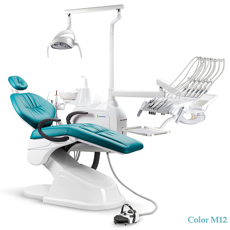 GreenMED S200 – Стоматологическая установка с мягкой обивкой и с верхней подачей