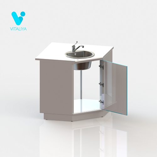 ВИТАЛИЯ МУ Люкс — Медицинская тумба на подиуме