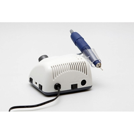 Saeshin STRONG 210 105L - косметологический микромотор с наконечником 105L и педалью включения-выключения, в сумке, 35000 об/мин 