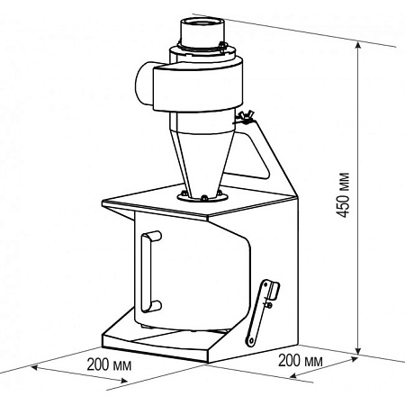 Аверон АФЦ 1.0 М - универсальный автономный фильтр-циклон