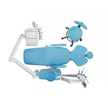 Diplomat Lux DL320 - стоматологическая установка с нижней подачей инструментов 