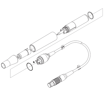W&H 6985000 — Ультразвуковой наконечник к аппарату Piezomed со шлангом 1,8 м