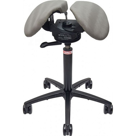 Salli Swing Fit - эргономичный стул врача-стоматолога, с дополнительной регулировкой расстояния между половинками сиденья