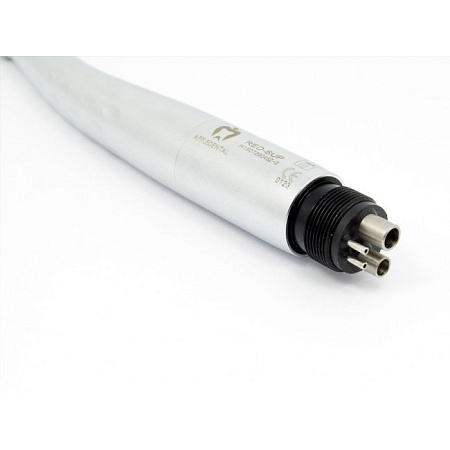 Appledental RED-SUP - турбинный наконечник с генератором света, со стандартной головкой, керамическими подшипниками, для 4-х канального соединения