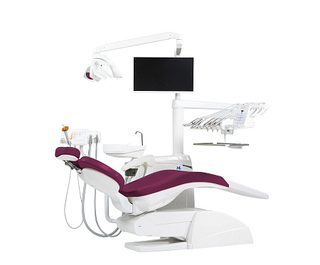Miglionico NG — стоматологическая установка с верхней подачей инструментов