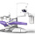 SILVERFOX 8000C-SRS0 – Стоматологическая установка с нижней подачей и с мягкой обивкой