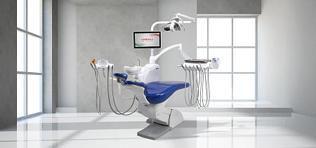 Miglionico NG P — стоматологическая установка с нижней подачей инструментов