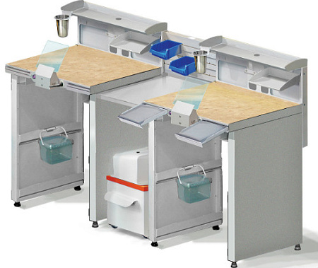 Аверон ВМУ 1.0 КОМПЛИТ - бюджетная вытяжная система для столов СЗТ 4.3 МАСТЕР/МИНИ