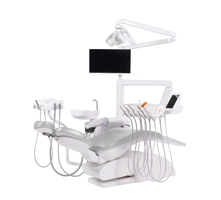 Miglionico NT P — стоматологическая установка с нижней подачей инструментов